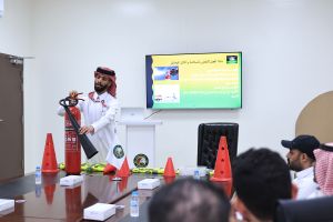 تنظيم ورشة تدريبية لاجراءات السلامة و الإخلاء للربع الرابع 2026