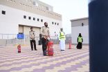 ادارة الامن والسلامة تنظم فرضية إخلاء تجريبي